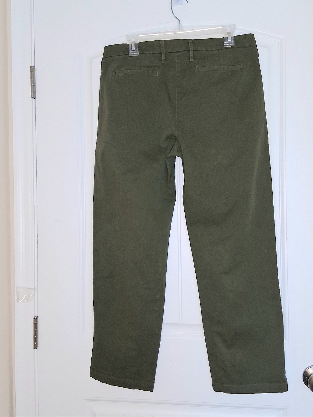 American Giant Sawbuck Chino Pants Sz 12 Moss Green - Picture 3 of 10